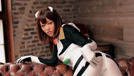 Mao Hamasaki in Cosplay Pilot Gets Fuck Hard - CosplayInJapan