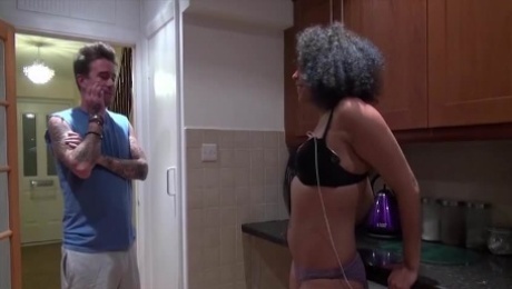 Boning my Ebony Stepsister