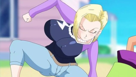 Android Quest For The Balls - Dragon Ball Part 1 - Horny Android 18 The Bikini By LoveSkySanX