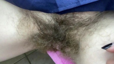 HAIRY PUSSY COMPILATION big clit closeup super bush